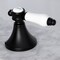 Kingston Brass KC7060BPL Bel-Air 8" Widespread Bathroom Faucet, Matte Black KC7060BPL - alternate 2